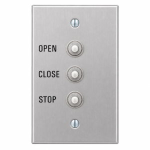 DoorKing 1200-007 Interior Pushbutton - 3 Button