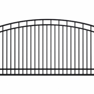 DuraGate Arch Top Driveway Gate - Single / 14' W x 5' H