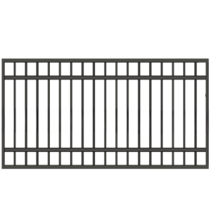 DuraGate Modular Flat Top Pedestrian Gate - 7-1/2' W x 4' H