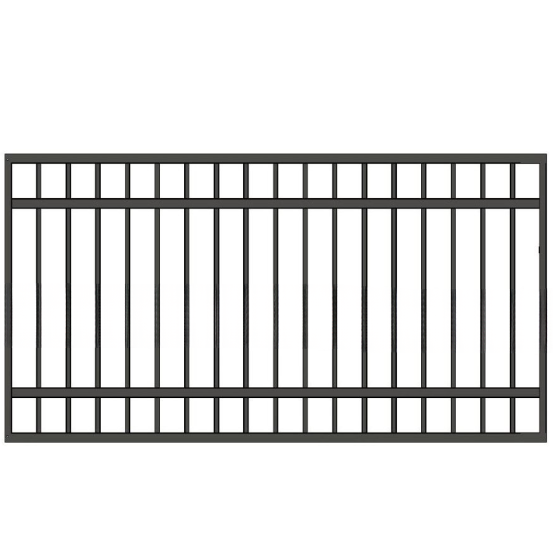 DuraGate Modular Flat Top Pedestrian Gate - 7-1/2' W x 4' H