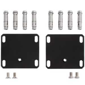 Locinox P00007705-9005 INTERIO-WALL-9005 Interio Gate Closer Fixation Set - Wall