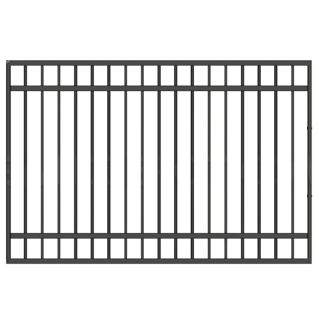 DuraGate Modular Flat Top Pedestrian Gate - 7-1/2' W x 5' H