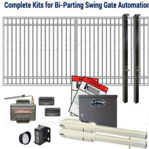 DuraGate Swing Gate & Automation Kit - Flat Top 12x6' Dual