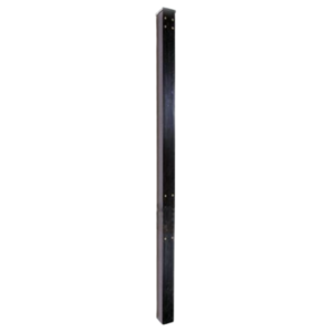 DuraGate DGT-DPH8PE Driveway Gate Post w/ Bolt-On Extension - Hinge Side / 5' & 6' High Gates