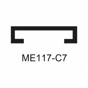 Miller Edge ME117-C7 Mounting Channel