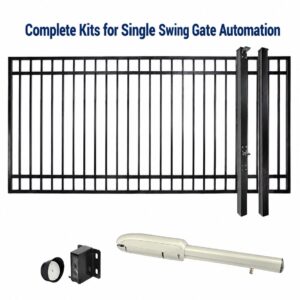 DuraGate Swing Gate & Automation Kit - Flat Top 12x5' Single