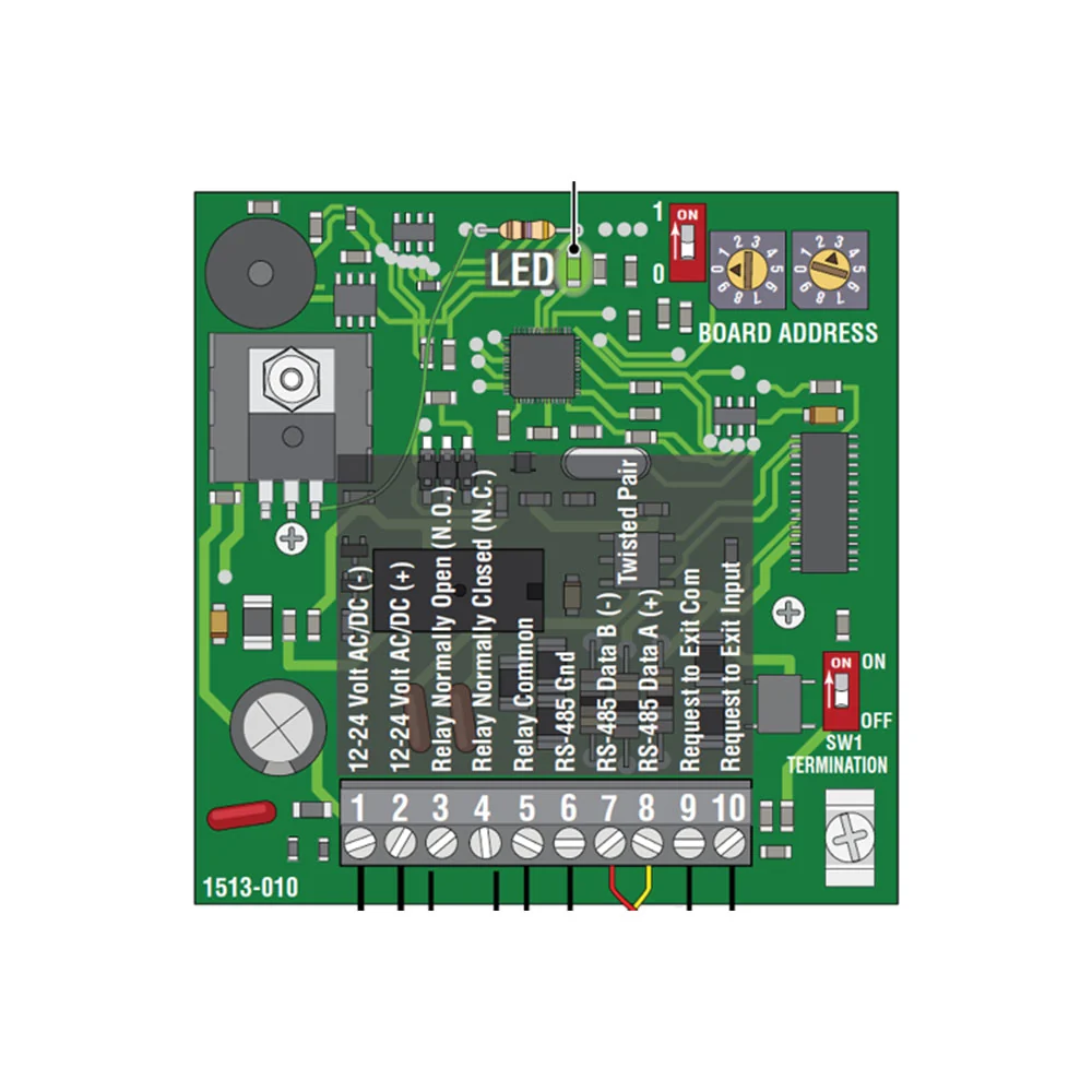 Doorking PCB Digital Lock RS485 | DKS-1513-010