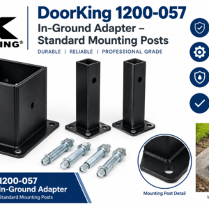 DoorKing 1200-057 In-Ground Adapter - Standard Mounting Posts