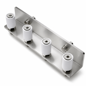 Comunello Ranger RG-254 Guide Plate - 4 Rollers / 11-13/16"