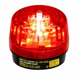 Seco-Larm SL-1301-BAQ/R Red Strobe Light