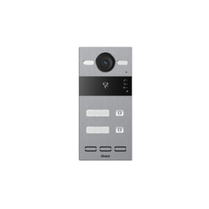 DNAKE S213M-2 Smart Intercom System with 2 Name Plate Call Buttons, Weatherproof, Cloud-Based, PoE or 12V, Surface Mount with 5 App License