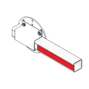 Doorking 12' Plastic Square Arm Only For Model 1601 Barrier Gate | DKS-1601-571