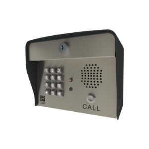 Security Brands RemotePro KP - Wiegand-Output Keypad with Intercom (Post Mount) | SEC-12-000I