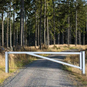 DuraGate DGT-BS Super-Duty Steel Barrier Gate Square Tubular 10-1/2 - 16 Ft. Long Kit