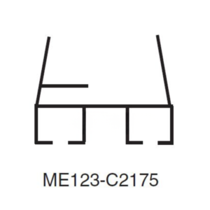 Miller Edge ME123-C2175 Mounting Channel