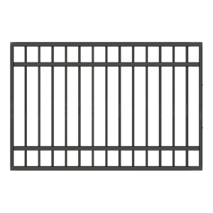DuraGate Modular Flat Top Pedestrian Gate - 6' W x 4' H